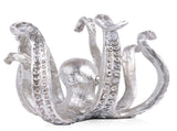 Multi-Functional Octopus Sculpture Decorative Resin Cup Holder & Jewelry Organizer, Unique Home V1107-CS-ZYSZBJY