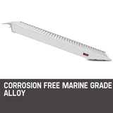 BULLET Pair of 1.6m Aluminium Loading Ramps, 4050kg capacity V219-VHWRMPBU2M0AX2