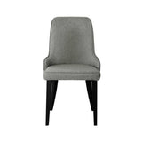 Artiss Dining Chairs Set of 2 Linen Fabric Grey BA-TW-V17-DIN5901-GYX2