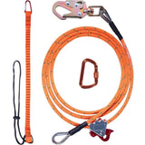 VEVOR Steel Core flipline, 1/2" x 8' Arborist Flipline, Flip Line for Tree Climbing with Alloy Steel V952-GSSTJJSGSS8YAA2N9V0