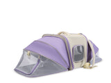 Expandable Pet Carrier Backpack for Cats & Small Dogs - Breathable Mesh, Multiple Entrances V888-ELOSUNG29219