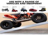 BULLET Pair of 2.3m Aluminium Loading Ramps, 4000kg Total Capacity, Heavy-Duty, Safety Pins, for V219-VHWRMPBPA23AX2