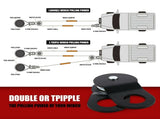 X-BULL Winch Recovery Kit Recovery tracks /Snatch Strap Off Road 4WD V211-AUEB-XBRK011ST004