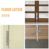 2-Pack Heavy Duty Stainless Steel Bolt Locks for Wooden Gates, Fences, and Doors - Security Latches V1366-AZ2-W-19482