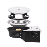 AMZ Korean Portable Gas BBQ Stove Grill Plate Burner Butane Camping Gas Cooker V255-AMZ-KOREANBBQ-STOVE