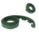 Landscape Edging Kit Lawn Edging Include 15 Spikes PE Garden Edging Border for Landscaping Flower V1294-YM0703-3111230110612