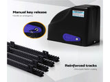 LockMaster Automatic Sliding Gate Opener Kit 10W Solar 4M 600KG GO-SLIDE-M01-SOLAR
