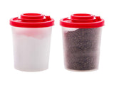 Salt And Pepper Shakers Moisture Proof,Plastic Salt Shakers,Salt Shaker To Go Camping Picnic V1189-LWWAL-20260401-06626
