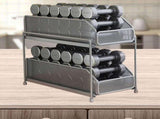 Pull Out Cabinet Organizer 2 Tier Carbon Steel Mesh Large Capacity Easy Maintenance Sliding Basket V1294-YM0706-3118230202311