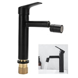 Bathroom Faucet Basin Bathroom Mixer Tap Rotational Bathroom Basin Sink Tap BlackUS 9/16 Thread V1294-YM0901-3112200135211