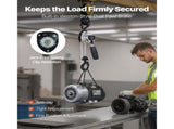 Manual Lever Chain Hoist, 1/2T 500KG Capacity Heavy Duty Come Along, 6M Lift G80 Alloy Steel Chain V952-MNKSBHLHL12T4FWVW001V0