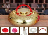 Hot Water Bottle with Cover, Copper Feet Warmer, Portable Hot Water Bottle Thermos, Winter Body V1192-AZ-W-14671