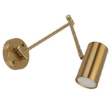Swing Arm Wall Lamp Iron Adjustable Angle LED 3000K Warm Light Modern Wall Reading Sconce with E27 V1294-YM0901-3119230156911