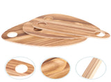 SKISUNO 3-Piece Wine Bottle Stoppers with Floating Cheese Plates, Assorted Colors, Wooden Serving V1189-WXFWAL-20260326-02456