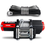 X-BULL Electric Winch 12V 5000LBS Wireless Steel Cable ATV Boat With 13M Synthetic Rope V211-AUEB-AXEW003XBSR002