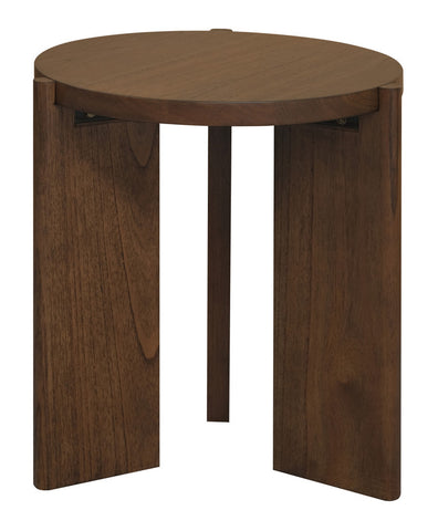 Apollo Round Solid Timber Side Table V199-LT000APWN
