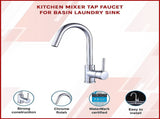 Kitchen Mixer Tap Faucet for Basin Laundry Sink V63-827371