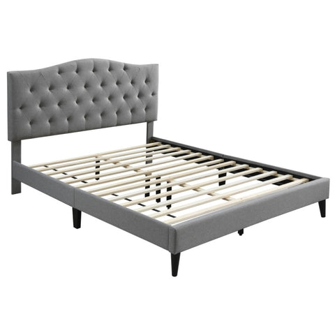 Avery Fabric Queen Bed V411-HMT-CLAVERYQS