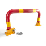Arch Parking Barrier Fold Down Vehicle Security Locker Keyed Different V891-CAR-PBTN-X1