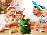 Artificial Moss Bunny Garden Statues Ornaments Durable Lightweight Artificial Animal Ornament for V1294-YM0718-10120465