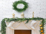 Artificial Pine Needle Rattan Xmas Decor Simulation Feel Soft Plastic Indoor Decoration 1.8m V1294-YM0901-3111240255611