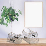 Set 2 Nested Tropea 'Family' Baskets 45x30cm V637-59514BSK