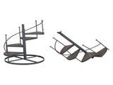 European Style Decorative Plant Shelf Multifuctional Wrought Iron Plant Rack Easy to Install for V1294-YM0714-3115210185311