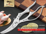 Heavy Duty Kitchen Shears, Poultry Scissors for Cutting Chicken Bones, German Stainless Steel, V1107-CS-CFBXGJDY
