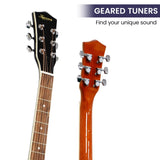 Karrera 40in Resonator Guitar - Sunburst RSN-NC40-SB