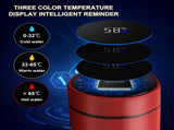 Clearance Back to School Supplies! JWDX Led Smart Touch Screen Temperature Measurement Thermos Cup V1189-LWWAL-20260325-03152