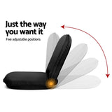 Artiss Floor Lounge Sofa Camping Chair Black FLOOR-CAMP-0156R-BK