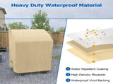 2 Burner Grill Cover 32 Inch, Outdoor Heavy Duty Waterproof Small Gas BBQ Cover, More Grills with V1192-AZ-W-14934