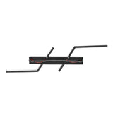 Modern LED Wall Lights 3 Color Temperature Minimalist Black Wall Light Fixtures Sconce for Bathroom V1294-YM0901-3119240067913