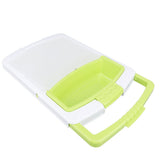 Over The Sink Cutting Board Multifunction Plastic Chopping Board Draining Basket with Container for V1294-YM0901-3118240228011