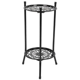 2Tier Metal Plant Stand Flower Pot Holder Display Shelf Rack Home Decoration Garden V1294-YM0901-3111210013911