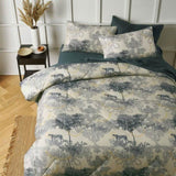 Big Sleep 3 Piece Matteo Comforter Set Queen V442-HIN-COMFORTER-MATTEO-INDIGO-QS