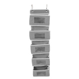 Over Door Hanging Organizer Wall Mount Storage with Hooks for Pantry Nursery Kitchen Closet Dorm V1294-YM0718-3117220210212