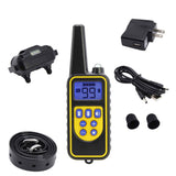Dog Bark Collar - 1x 800m Range Receiver Vibration Sound Light Training Device V238-SUPDZ-32989861314640