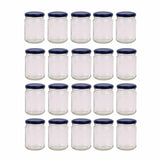 20x 150ml Flint Glass Jars Twist Finish - Lids Round Food Storage Small Spices V238-SUPDZ-39259237548112
