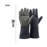400 High Temperature Resistance Anti-preventing Gloves Baking Industry Heat Insulation Fire V1369-AZ3-W-18946
