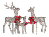 Christabelle 3 Reindeer Family Christmas Light Up Display 1.3m LED Outdoor Indoor Xmas Yard Law 112_MHA706