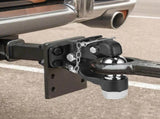 Pintle Hook, 9070 kg Towing Capacity, Trailer Hitches Receiver Hook Combination 50.4 mm Hitch Ball, V952-TJXHTGDGQ2INLAH50V0