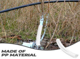 SWETRACE Tree Protect Tree Trunk Protector Guard White PP Material 6Pcs 15.7X2.0X2.0In V1189-LWWAL-20260327-03473