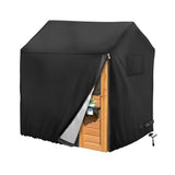 Outdoor Playhouse Cover, Plastic Playhouse Special Waterproof Covers Double Stitched Seam, V1192-AZ-W-3546