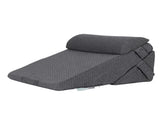 Giselle Bedding Adjustable Wedge Pillow Grey PILLOW-WEDGE-AD-GY