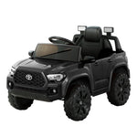 Kids Electric Ride On Car Toyota Tacoma Off Road Jeep Toy Cars Remote 12V Black RCAR-LS-TOYO-BK