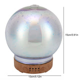 100ml Ultrasonic Aromatherapy Aroma Diffuser Humidifier LED Night Light V1294-YM0901-JY31305-03
