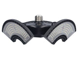 LED Bay Light 60W Waterproof 288 Lamp Beads Foldable 3 Leaf E26 E27 Garage Light for Basements 100 V1294-YM0715-3119220075611