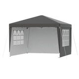 Instahut Gazebo 3x3 Pop Up Marquee Folding Tent Wedding Gazebos Camping Outdoor Shade Canopy Gray GAZEBO-POP-C-3X3-GY