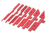 Router Table Setup Bars 7pcs Aluminum Setup Blocks Height Gauge Set for Router Table Saw Accessories V1294-YM0521-3114230054511